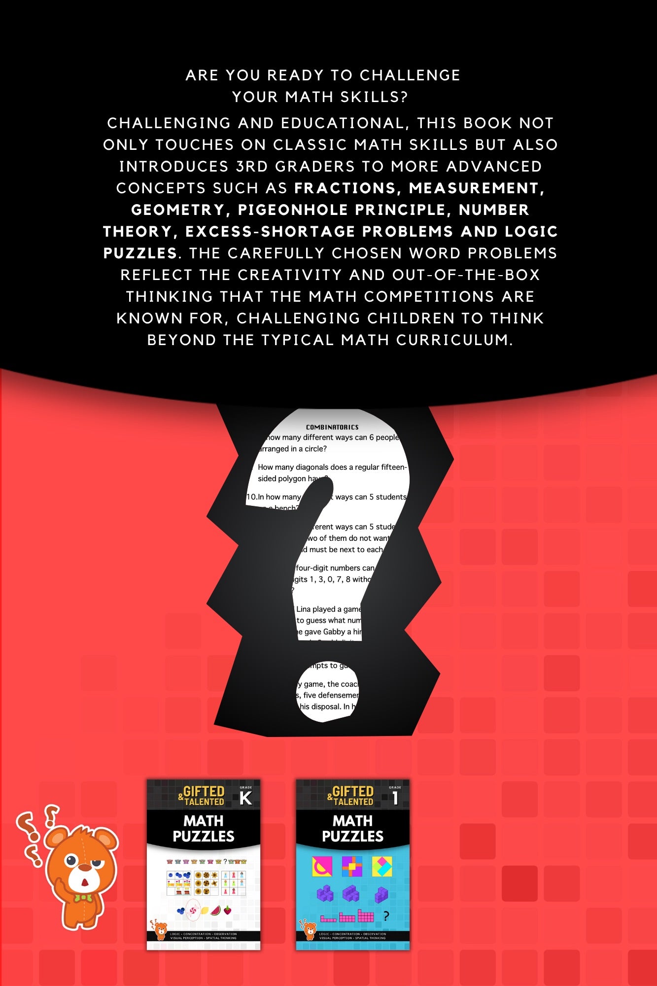 (EBOOK) The Gifted And Talented 3rd Grade Math Workbook