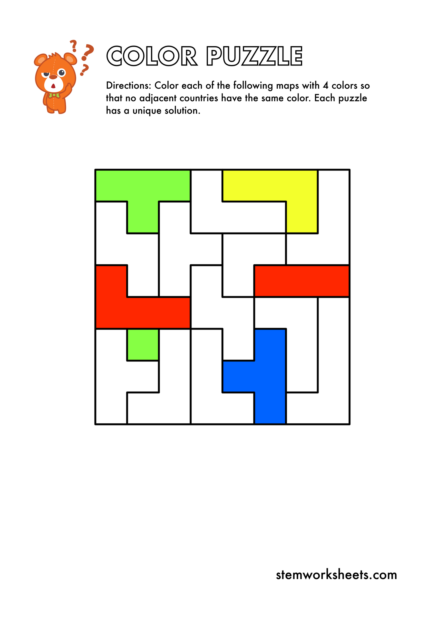 FREE Color Puzzle Pack