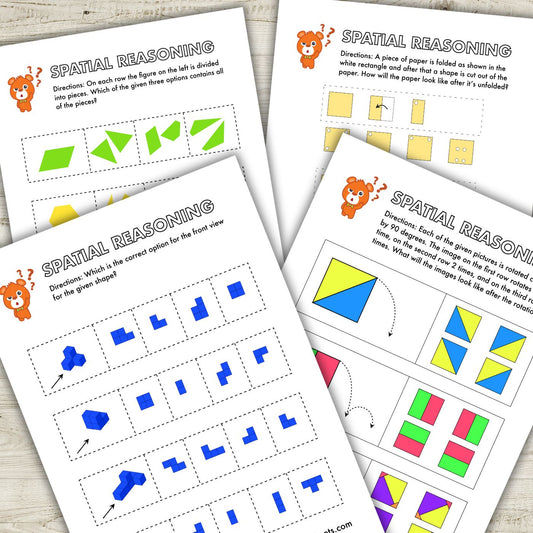 Kindergarten Spatial Reasoning Pack