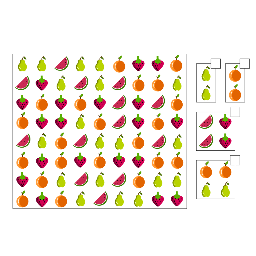 Matching puzzles help improve a number of cognitive abilities like visual memory, short term memory and pattern recognition