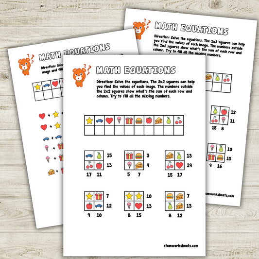 FREE – STEMWorksheets