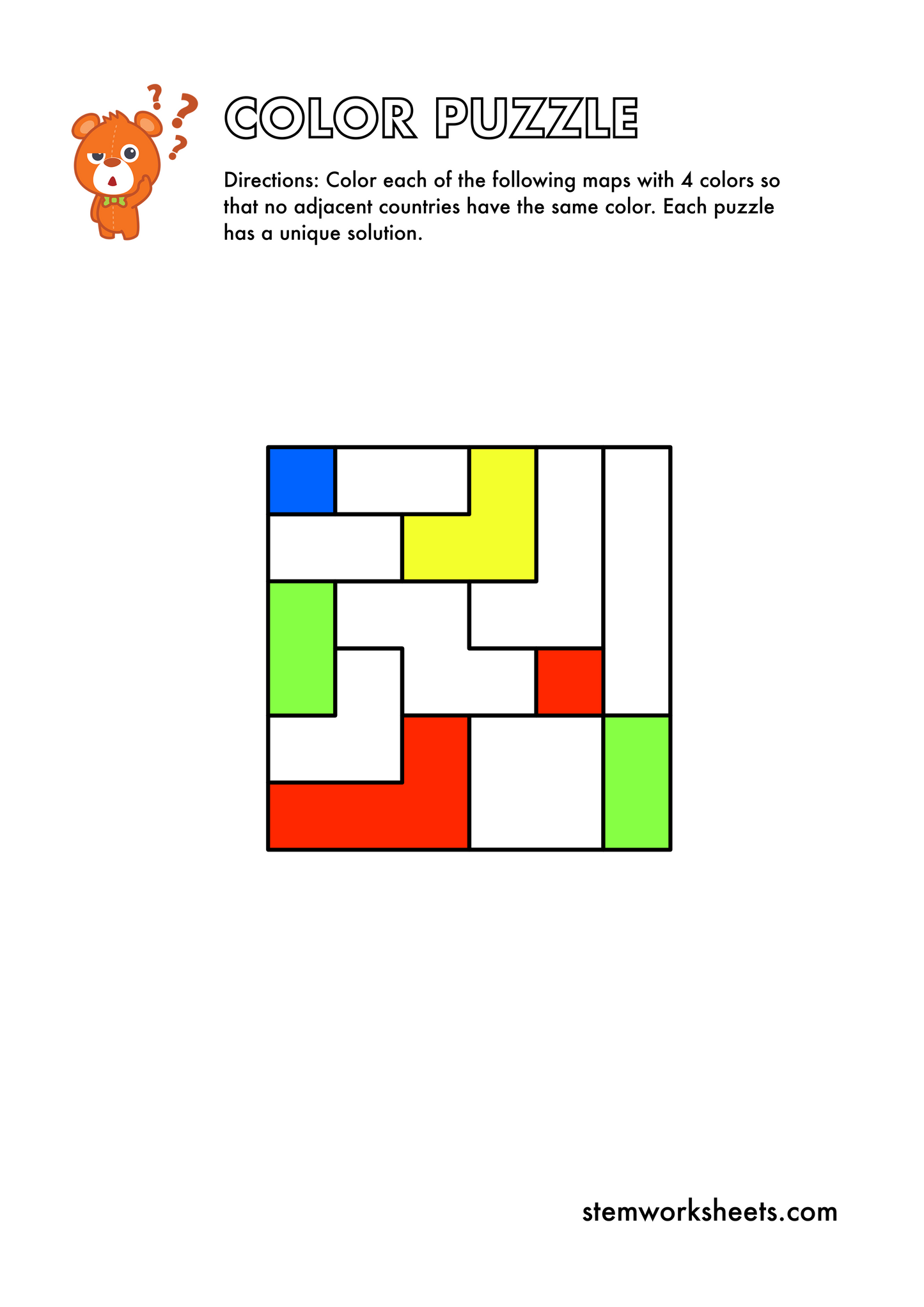 FREE Color Puzzle Pack