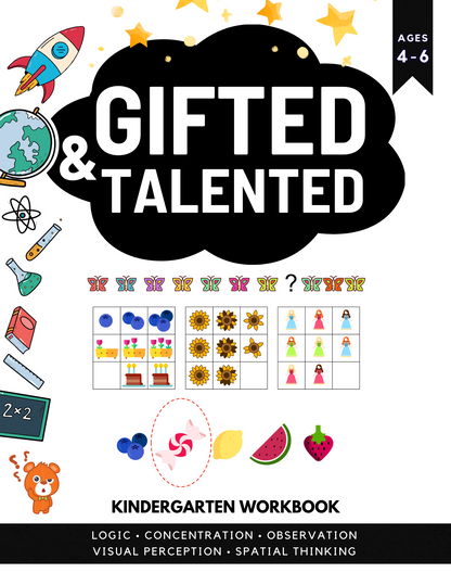 Hundreds of carefully crafted iq questions to challenge your child! Develop your child's critical and abstract thinking, improve memory and prepare them for formal education!