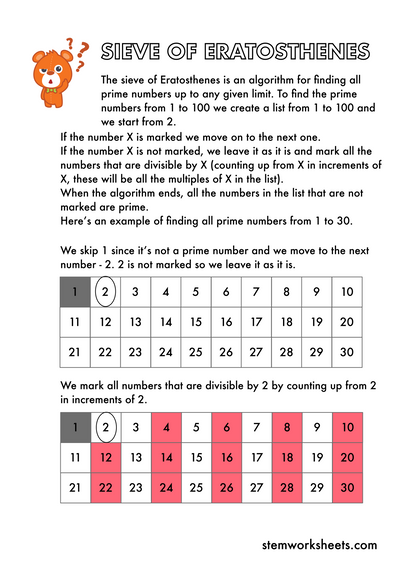 FREE Prime Numbers Algorithm - Sieve of Eratosthenes