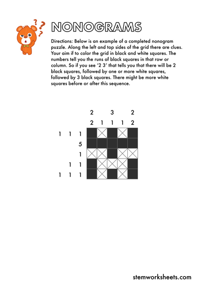 FREE Math Logic Puzzles Pack 3