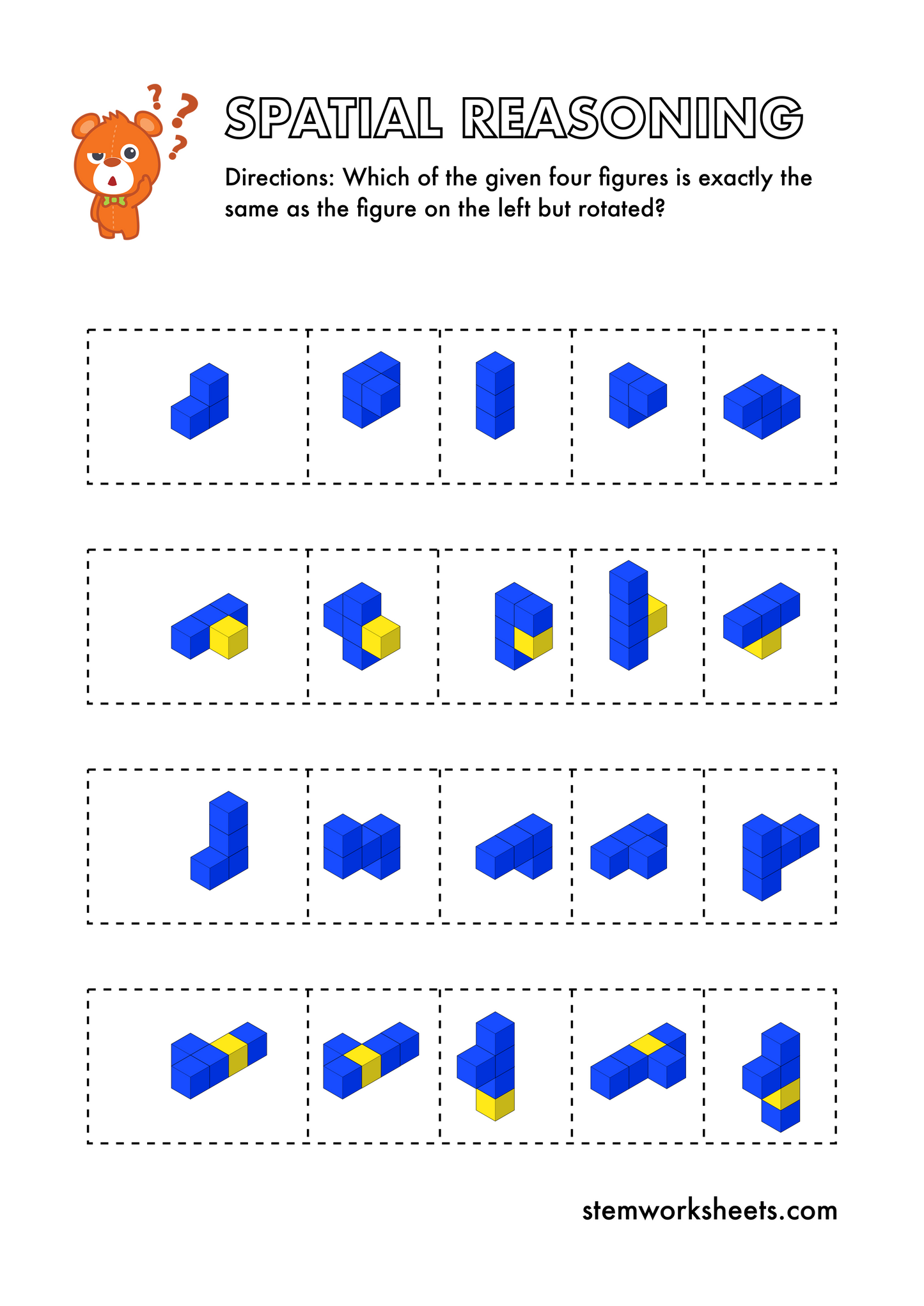 FREE Spatial Reasoning Pack 3