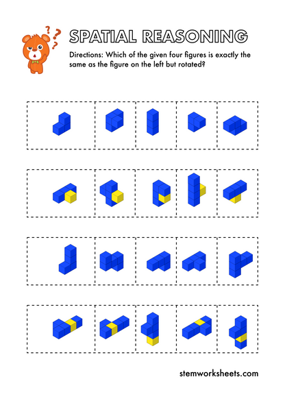 FREE Spatial Reasoning Pack 3