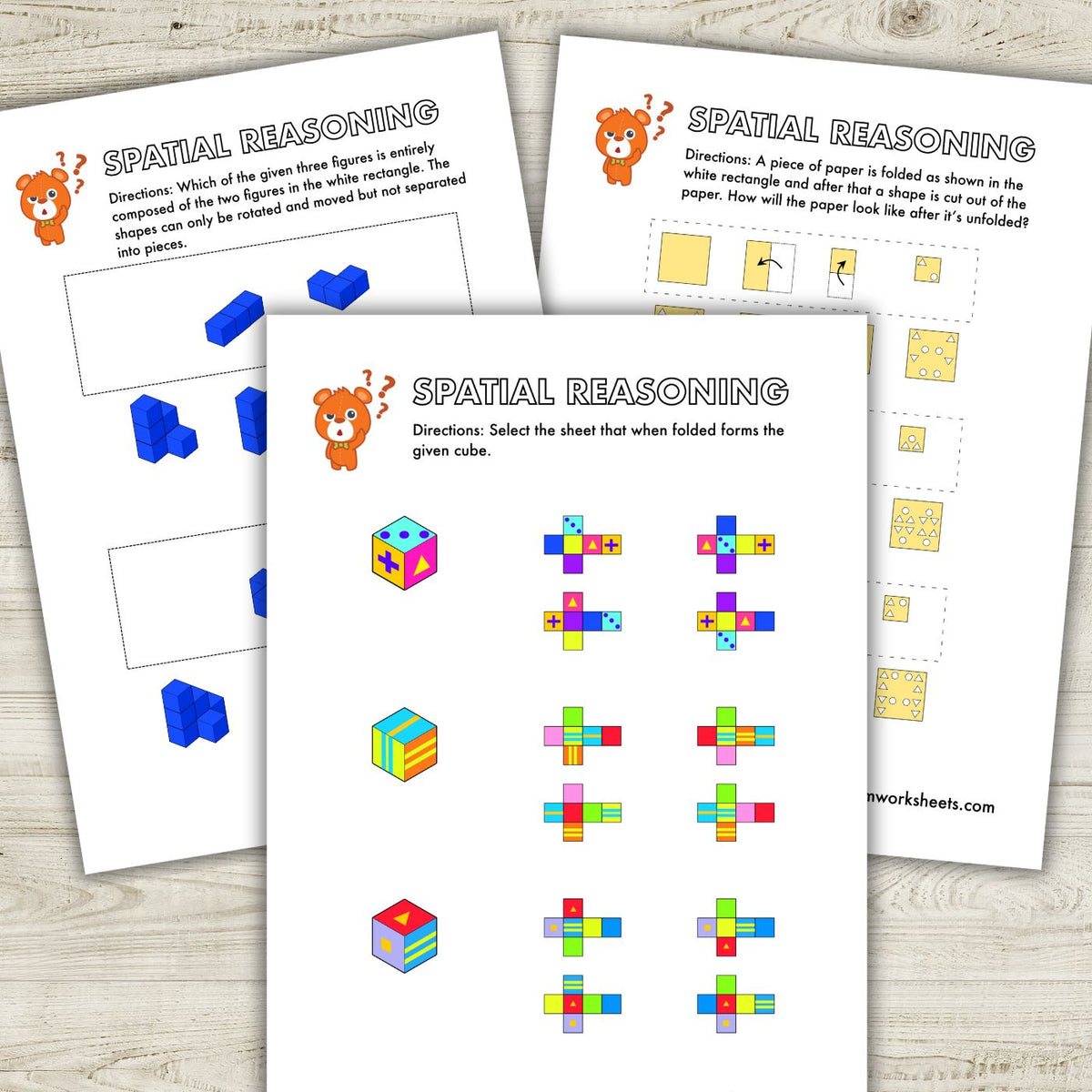 Spatial Patterns Complex Worksheet Download FREE Spatial Reasoning Pack 2 – STEMWorksheets